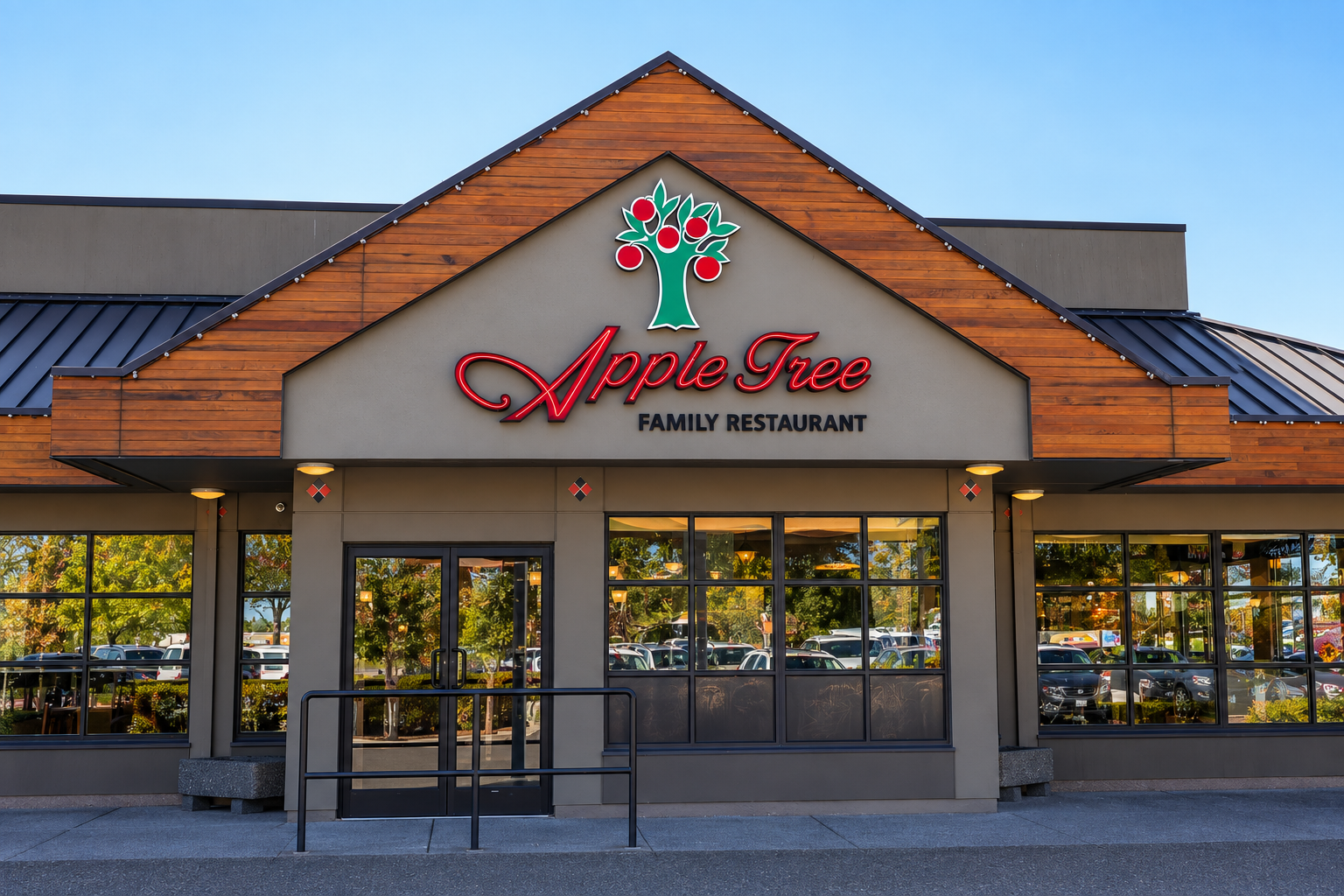 Apple Tree Family Restaurant exterior at Admirals Walk